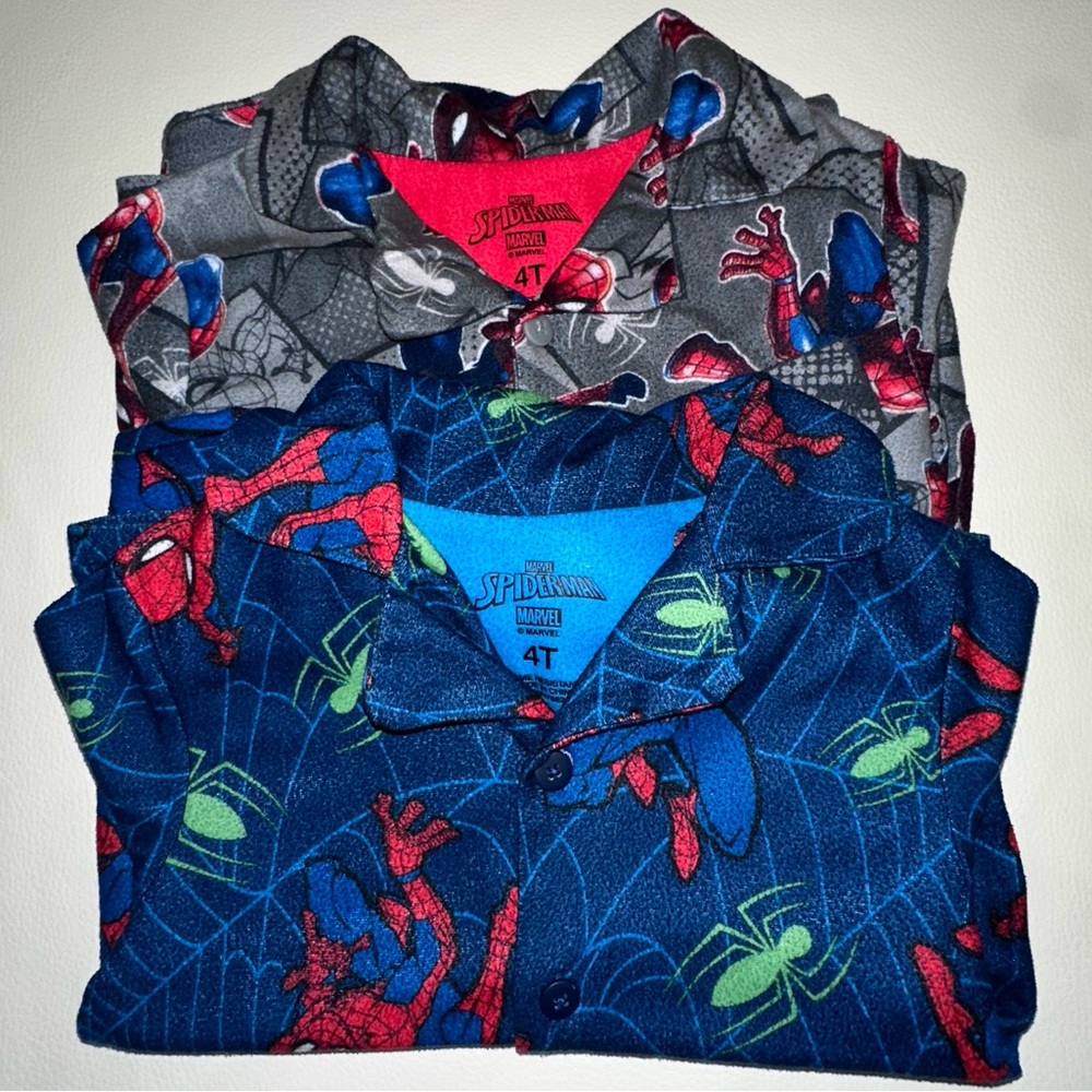 Marvel Spiderman Pajama Sets! 4pieces